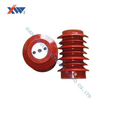 Epoxy Insulator 12kV 3300PF 20% UV Resistant Epoxy Resin High Voltage Ceramic Capacitor For Outdoor Use Distribution