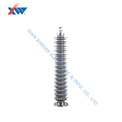 35kv Gapless Lightning Arrester Power Station Type Polymer-housed Metal Oxide Surge Arresters Composite Insulator