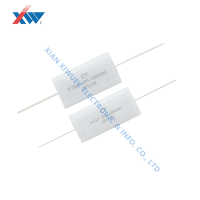 No Inductance Film Capacitor 0.15μF 1200VDC Snubber High Current Series For Inverter