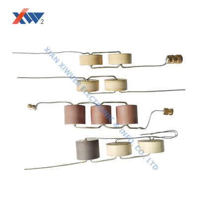 High Voltage Resistance Pulse Capacitor 15kV 1000pF Ceramic Capacitor For High Voltage Power Supply