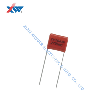 CBB22 334J Metalized Polypropylene Film Capacitor 250VDC 0.33μF For Various Electronic Systems