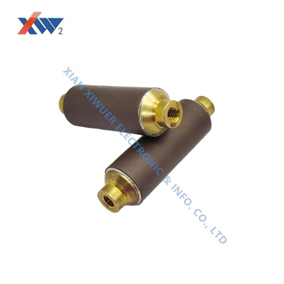 High Voltage Core Rod Capacitor 24KV 5pF Y5T Ceramic Dielectric High Frequency Live Ine Display Capacitor