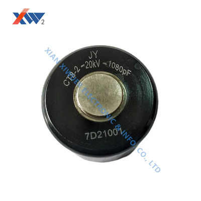 Bom preço Discos encapsulados do tipo maçaneta de porta de alta tensão Capacitores 1080PF 20 Kv Capacitor on-line