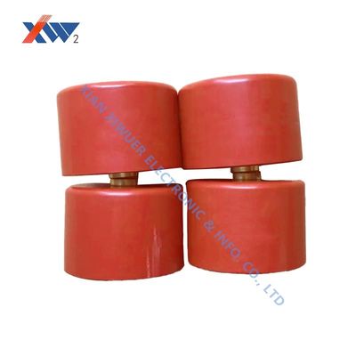 Bom preço CT8-2 40kv 500pF condensadores de maçaneta de porta de ultra-alta tensão condensador cerâmico de terminal de parafuso utilizado para dispositivos de acoplamento on-line