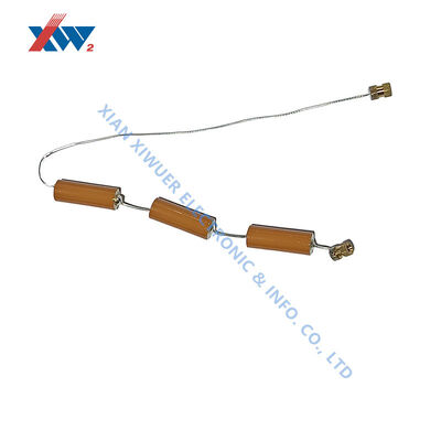 Capacitor cerâmico de alta tensão terminal pequeno de 40,5kV 45pF